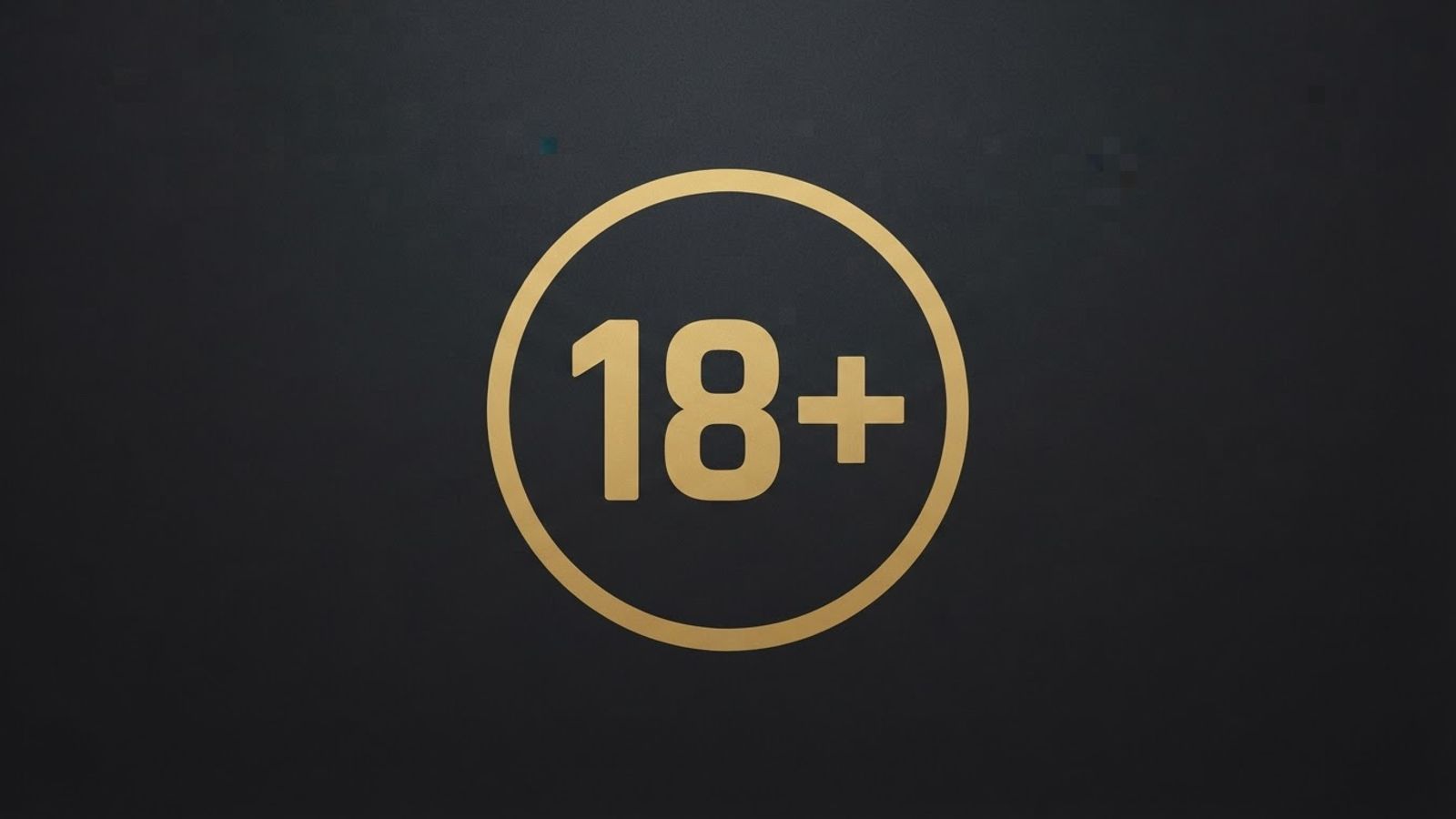 18+ leeftijdsbeperking badge voor verantwoord gokken